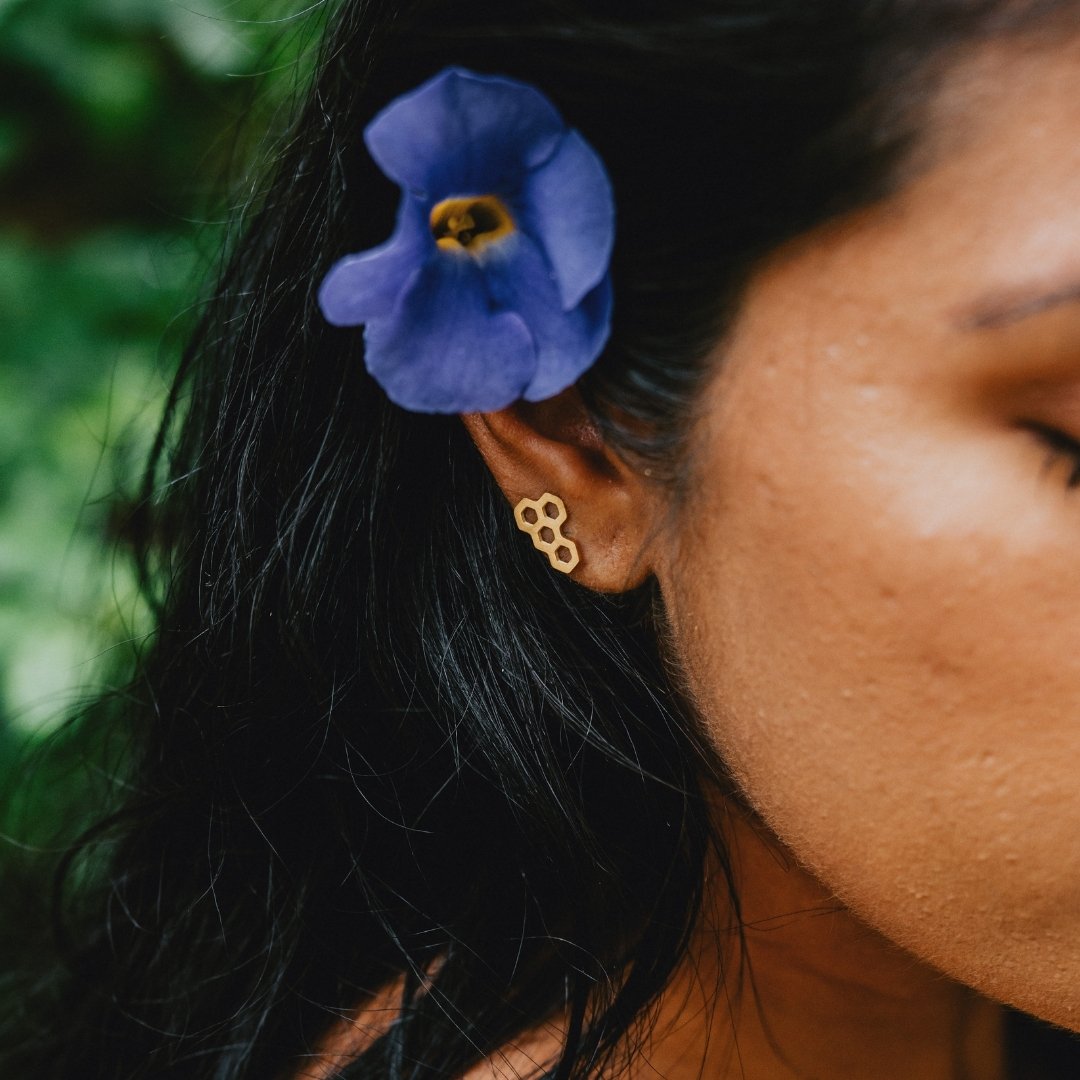 Honeycomb Earrings